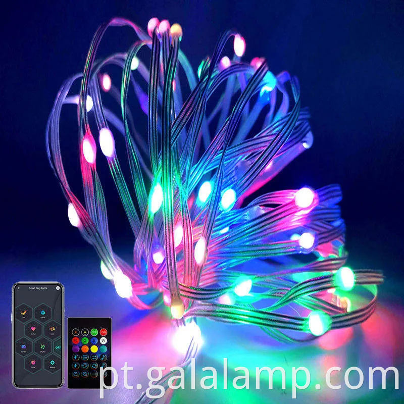 100 LEDs de tira USB à prova d'água LED para atividades ao ar livre
